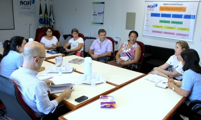 Conselheiras e representantes do SESCAP e Sincofoz selam parceria para o Jantar do Empresário